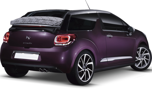 Citroën DS3 Cabrio posteriore Citroën DS3 Cabrio posteriore