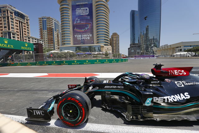 formula 1 2021 azerbaijan qualifiche 6