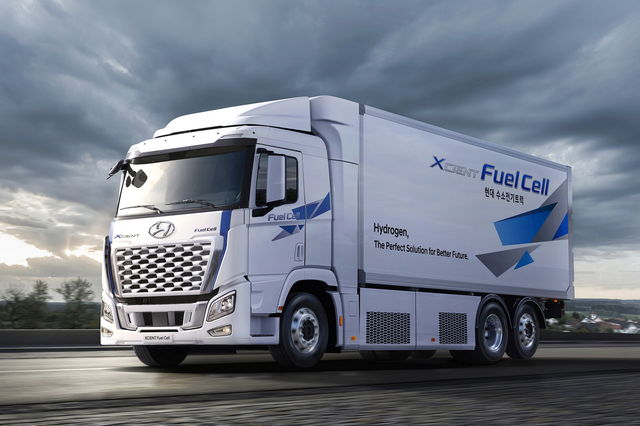 hyundai xcient fuel cell 2021
