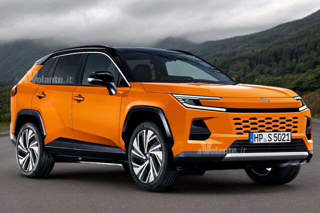 toyota rav4 2025 rendering