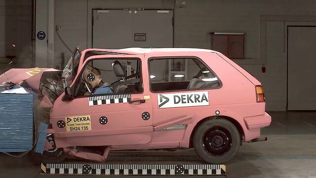 dekra crash test golf ii 3