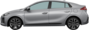 Hyundai Ioniq serie 1 restyle - 2016/2022 t8s b