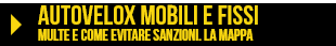 Autovelox mobili e fissi