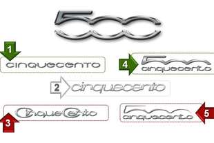 logo fiat 500 america