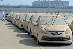 honda rottama auto alluvione