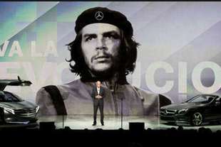 mercedes contestata che guevara