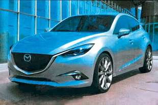 prime immagini nuova mazda 3