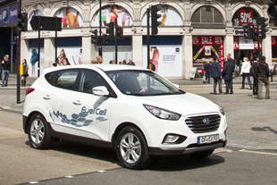 hyundai ix35 fuel cell londra idrogeno