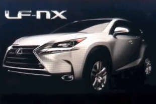 lexus lf nx mostrata in pubblico