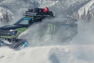 evoluzioni sulla neve ken block