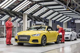 audi tt roadster al via produzione