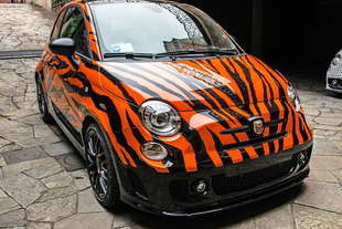 abarth 595 tiger Garage Italia Customs 