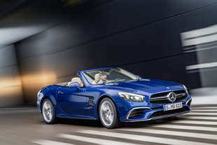mercedes sl 2016 prime immagini