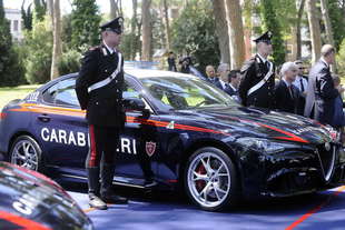 l alfa romeo giulia carabinieri