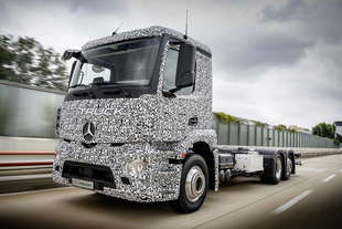 mercedes urban etruck camion elettrico