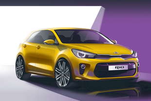 kia rio 2017 disegni