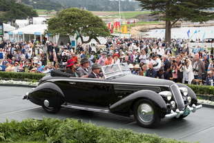 lancia astura pinin farina vince concorso pebble beach 2016