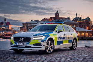 volvo v90 polizia svedese