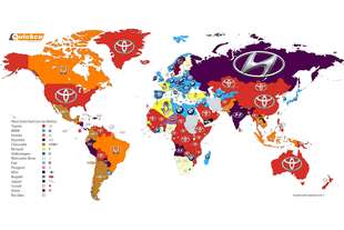 mappa dei marchi piu cercati internet 2016