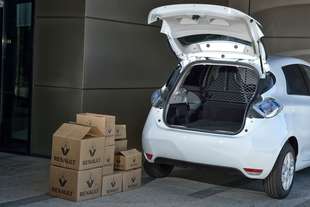 renault zoe van elettrica