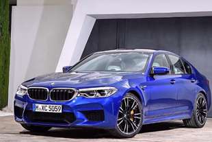 bmw m5 2018 sfuggono prime immagini