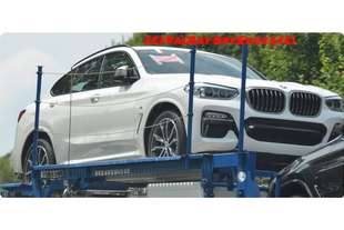 bmw x4 2018 foto spia senza veli