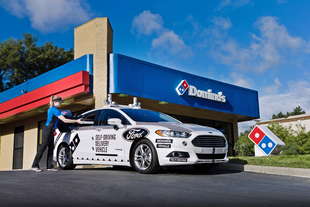 ford guida autonoma consegne pizze