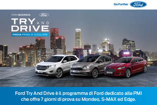 ford trydrive auto prova gratuita 7 giorni