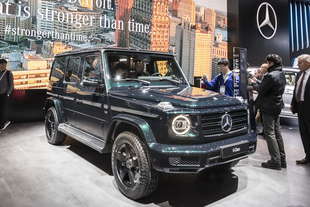 nuova mercedes classe g 2018 design