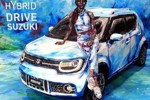 suzuki hybrid art quando l auto ispira l artista