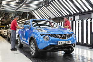 nissan juke sunderland prodotta milionesima