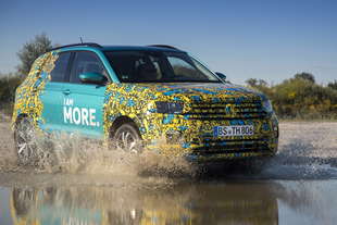 volkswagen t cross vista in anteprima