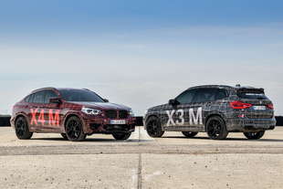 bmw x3 m e bmw x4 m prime immagini e informazioni