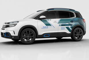 citroen c5 aircross hybrid concept