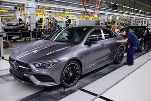 mercedes cla 2019 inizia produzione