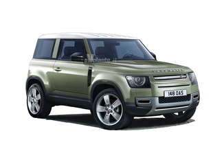 land rover defender 2020 spy senza veli