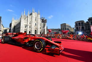 formula 1 milano festa 90 anni della scuderia ferrari