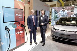 volkswagen e e on insieme ricarica veloce