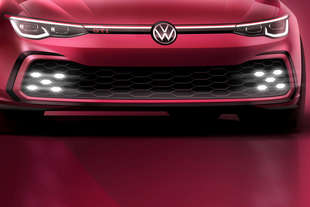 volkswagen golf gti 2020 primo disegno