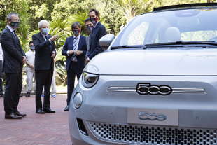 nuova fiat 500 al quirinale