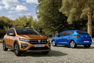 dacia sandero stepway logan 2021 prime immagini