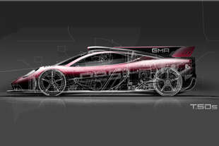 gordon murray t 50 s versione pista