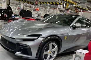 ferrari purosangue foto spia senza veli