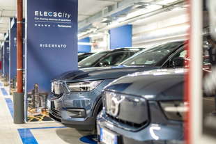 volvo lancia elec3city car sharing elettrico milano