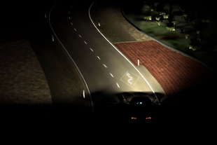 ford tecnologia fari proiezione sulla strada segnali