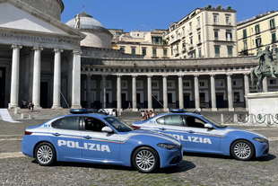 nuove alfa romeo giulia polizia