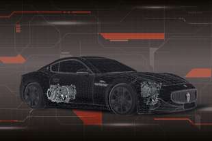 motori della maserati granturismo folgore