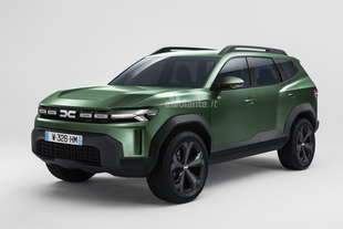 dacia duster 2024 rendering indiscrezioni
