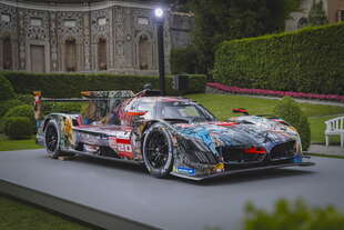 bmw art car M Hybrid V8 2024