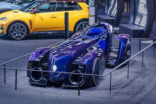 renault filante record 2025 vista dal vivo